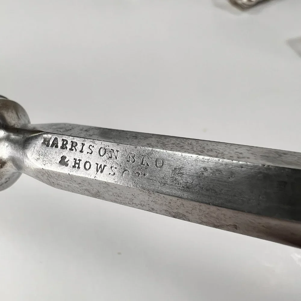 Vintage Antique Carving Set Harrison Bros & Howson 1880's Lot of 4